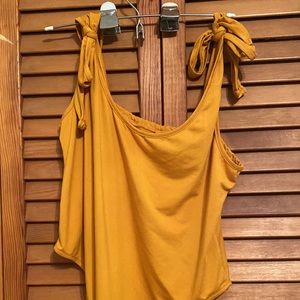 Mustard yellow bodysuit